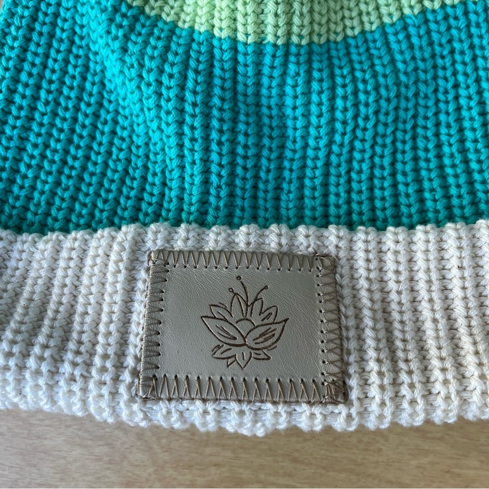 Disney X Love Your Melon Princess Tiana Pom Pom Beanie Knit Hat NWOT OS - Picture 2 of 12